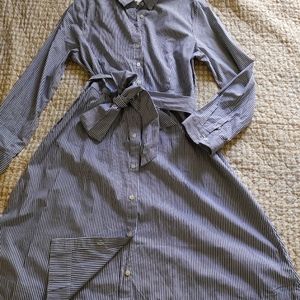 🆕JCrew Fit & Flair Dress Cotton Sz 14